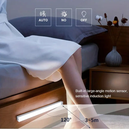 "Luz LED con sensor de movimiento — instalación Sencilla"